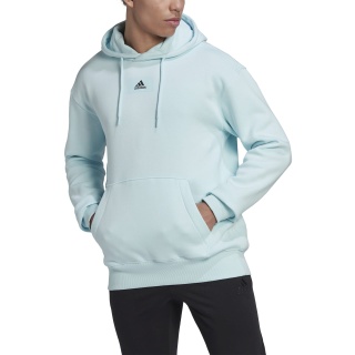 adidas Hoodie Essentials Feelvivid Cotton Light Blue Men